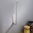 thumbnail image 6 of Mrmosy Paper Towel Holders Wall Mount Kitchen Paper Holder Under Cabinet Silver, 6 of 7