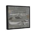 thumbnail image 3 of Stupell Shipping & Craft Various Boats Diagram Transportation Painting Black Floater Framed Art Print Wall Art, 3 of 9