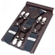 thumbnail image 2 of Tirantes para hombre con correa para padrinos de boda en caja con seis clips Tirantes para pantalones para hombre gordo y anciano Tirantes con correa elástica, 2 of 5