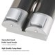 thumbnail image 4 of Dispensador de jabón de manos manual Montaje en pared Champú líquido doble Dispensador de gel de ducha Limpiador de manos Dispensador de loción de baño para baño Baño Hotel 200mlx2 yeacher estándar, 4 of 6