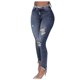 thumbnail image 1 of Gibobby Nuevo lavado Jeans Slim Jeans Fringe Fit Mujer Mujer Casual Jeans de mujer (Azul, M), 1 of 5