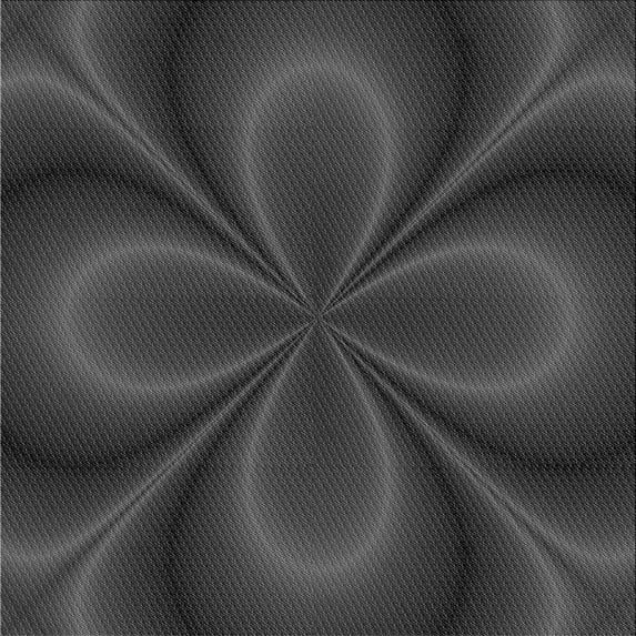 Ahgly Company Machine Washable Indoor Square Transitional Charcoal Black Area Rugs, 6' Square