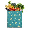 thumbnail image 1 of Sac Fourre-Tout Rétro Marguerite Aquarelle - Sac d'Épicerie Pliable, Écologique et Lavable Réutilisable, 1 of 5