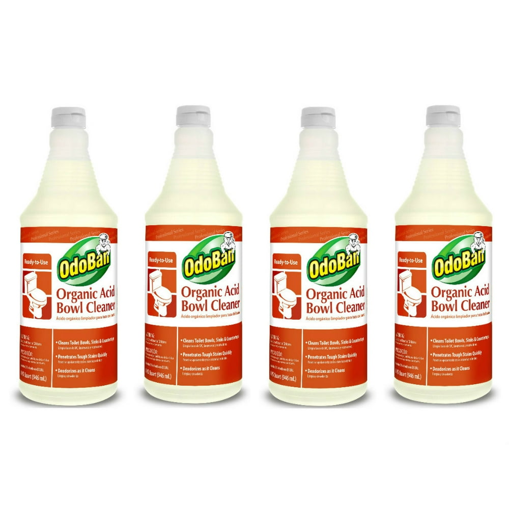 OdoBan Professional Cleaning Organic Acid Toilet Bowl Cleaner, 32 oz 4