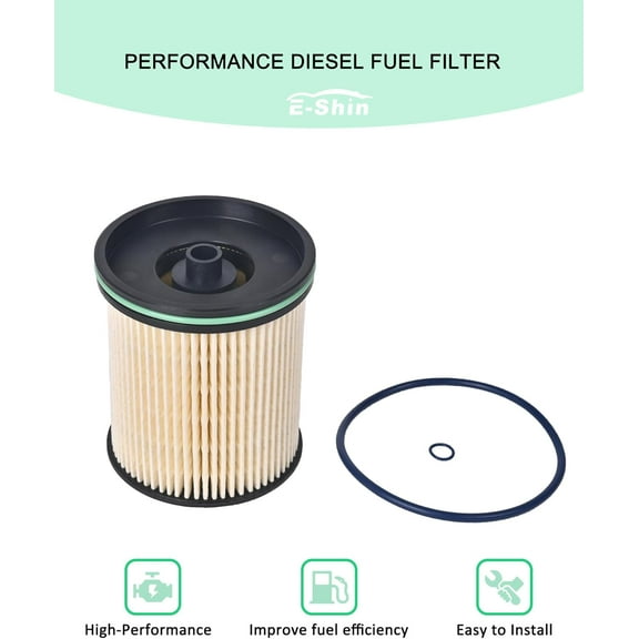 TP1015 Duramax Fuel Filter Replacement for 2017-2025 Chevy Silverado GMC Sierra 1500 2500HD 3500HD Cruze Suburban Tahoe Yukon Cadillac Escalade 6.6L Duramax Diesel Replaces 22937279 23456595 23304096