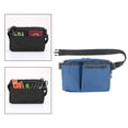 thumbnail image 5 of Practical Fanny Pack Multi Pockets Care Workers Electrician Waist Bag for Workout Store Nursing Accessories Gift - Blue, 22x5x15cm 21, 5 of 10