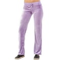 thumbnail image 5 of Vertigo Paris Women's Logo Velour Lounge Tracksuit Jog Set - Purple - Medium, 5 of 5