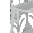 thumbnail image 4 of Creative Co-Op Decorative Metal Curtain or Canopy Crown, White Finish, 4 of 8