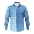 thumbnail image 5 of Hvogkswy Button Up Shirt Men Fashion Printed Lapel Long Sleeve Shirts Loose Comfy Casual Shirts S-3XL, 5 of 5
