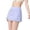 Purple, variant on Women's Summer Skirts Women's Tennis Skirt With Pockets Fitness Pleated Pants High Waist Short Jogging Culottes Activewear Athletic Bottom Blue L