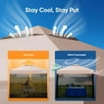 thumbnail image 2 of Quictent 10x10 Pop up Canopy Tent, Portable Instant Setup Gazebo with Waterproof & UV Protection, Ideal for Camping, Beach, Parties, 2 of 7
