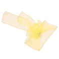 thumbnail image 3 of Elegante decoración para bodas y fiestas, exquisitas bandas para sillas de banquete, amarillo brillante, juego de 10, 3 of 8