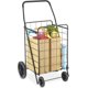 thumbnail image 2 of Carrito de compras Deluxe Rolling Utility, negro, 2 of 3