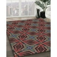 thumbnail image 3 of Ahgly Company Machine Washable Indoor Rectangle Transitional Night Red Area Rugs, 5' x 8', 3 of 7