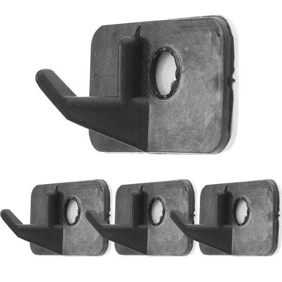 VORCOOL Arrow Rest Black ABS Plastic For Hunting Arrows 4Pcs 1.22x0.83x0.06In