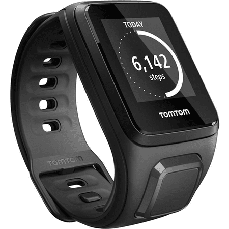 TomTom Spark Cardio + Music GPS Fitness Watch Black Small 1RFM.002.03 -