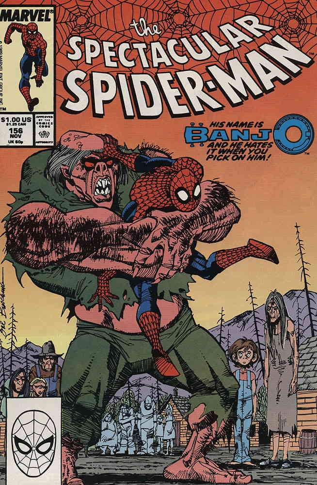 Cover of The Spectacular Spider-Man #156