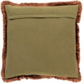 thumbnail image 2 of Tanzania TZN-002 22"H x 22"W Square Pillow Kit in Olive/Beige/Green/Orange, 2 of 2