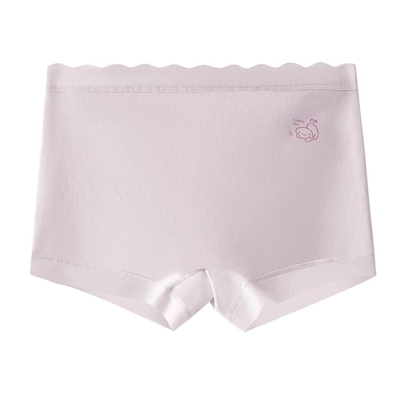 Posijego Girls Boyshorts Underwear Ages 3-14 Girls Cotton Underwear Breathable Comfortable Briefs Under Dress