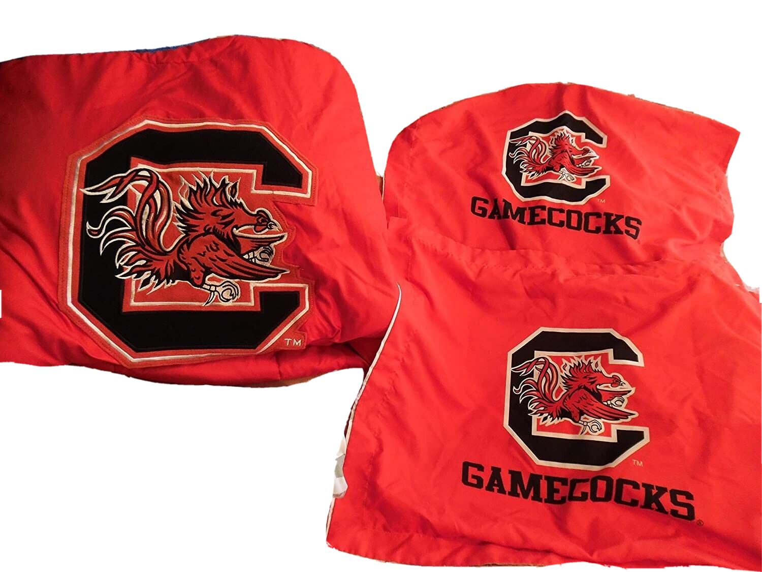 North Carolina Gamecocks Twin Bedspread Blanket Twin Filled Sheet and 2