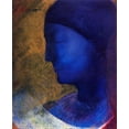 thumbnail image 2 of Redon, Odilon 15x17 Gold Ornate Wood Framed with Double Matting Museum Art Print Titled - The Golden Cell, 2 of 4