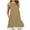 Khaki, variant on Pincandy Sundresses for Women 2025 Sleeveless Cute Petite Mini Dress Tiered Summer Flowy Boho Sundress Beach Wear