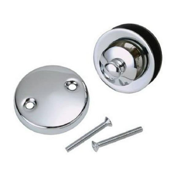 Chrome Bathtub Drain Conversion Kit, Delta, 310-748