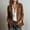 *Brown, variant on ClodeEU Women's Faux Suede Jacket With Pockets, Long Sleeve Button Lapel Casual Vintage Trendy Outerwear Brown,Womens Plus XL