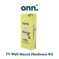 onn. TV Wall Mount Replacement Hardware Kit, 69 pieces