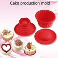 thumbnail image 3 of Giant Cupcake Mould, 3-pieces - Red, 3 of 4