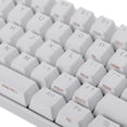 thumbnail image 4 of Clásico Bluetooth RGB 61Keys Teclado Mecánico para Anne, Wireless, Wired - Plata Cereza Blanca Sunnimix Teclado mecánico, 4 of 8