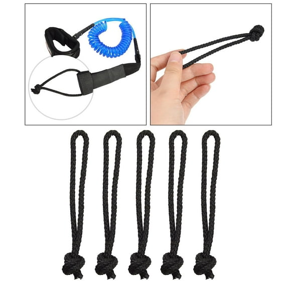 5 Pieces Leash String Cord for Surfboard Boards Longboard and Short Board Water Sports Accessories