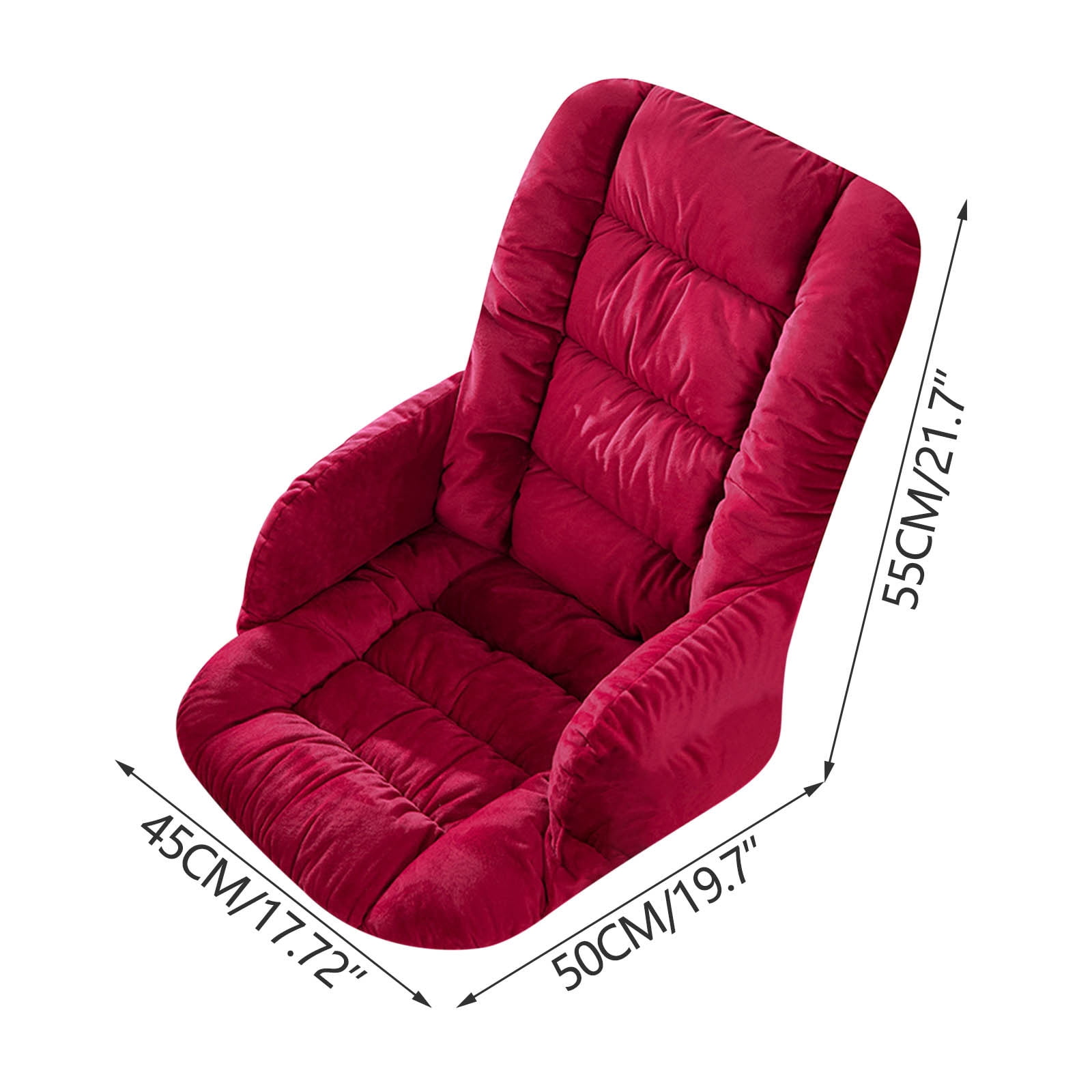 Heated Seat Cushion, Office Chair Heating Pad, Heated Seat Pad, Winter Integrated Heating Cushion (18x16 In) - Office Long-Period Sitting Waist Protection