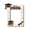 B, variant on Kjfeif Class of 2026 Graduation Photo Frame Graduation Themed Display Stand with Cap and Diploma Design Natural Wood Finish for Kindergarten Preschool High School Gift