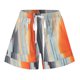 thumbnail image 5 of Pantalones Cortos de Tamaño Más Grande para las Mujeres Imprimir Cómodo Cordón Casual Elástico de la Cintura Bolsillo Pantalones Cortos Sueltos, 5 of 6