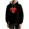 thumbnail image 2 of Ceisia Men Fashion Pockets Long Sleeve Christmas Printing Gift Hooded Pullover Sweatshirts, 2 of 3