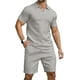 thumbnail image 1 of Conjunto de ropa deportiva KUYIGO para hombre, 2 piezas, gris oscuro, talla XXL, 1 of 6