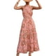 thumbnail image 2 of Vestido de mujer con cuello halter cruzado, vestido de verano para mujer, vestido largo de verano sin espalda para mujer, vestido de verano con cuello halter cruzado, calidad en la que puede confiar, 2 of 6