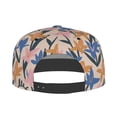 thumbnail image 4 of Fotbe Lilies Flowers Flat Bill Visor Cap Classic Snapback Hat Polyester Foam Trucker Hat Trucker Cap Adjustable Baseball Cap, 4 of 9