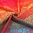 thumbnail image 2 of shiyou-Colorful Pashmina Shawls and Wraps - Soft Rave Scarf Jacquard Silk Satin Rainbow Scarf with Tassels, 2 of 4