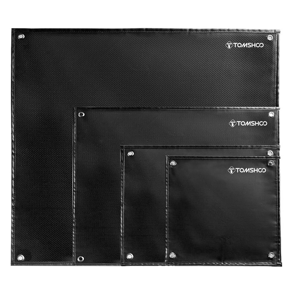 Htovila Under Grill Mat Fire Pit Deck Patio Ember Mat Fireproof Mat