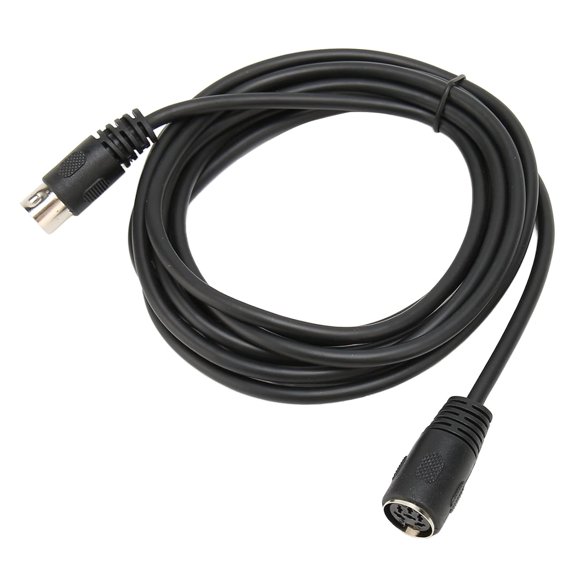 shiyou-Professional DIN 6 Pin Male to Female Cable, PVC Extension Cord, Plug and Play, for Computer Peripherals and Digital Devices (3meter)