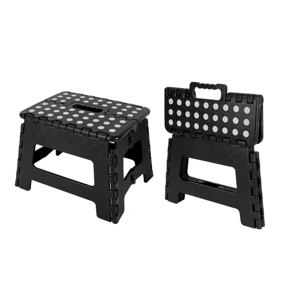 WorkPro Foldable Step Stools 2-Pack Plastic