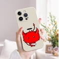 thumbnail image 2 of Proteja su iPhone con estilo con una moderna funda de goma TPU a prueba de golpes con un diseño de dibujos animados, 2 of 4