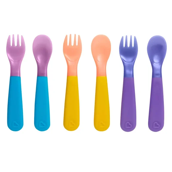 ColorReveal Color Changing Toddler Forks and Spoons - 6pk