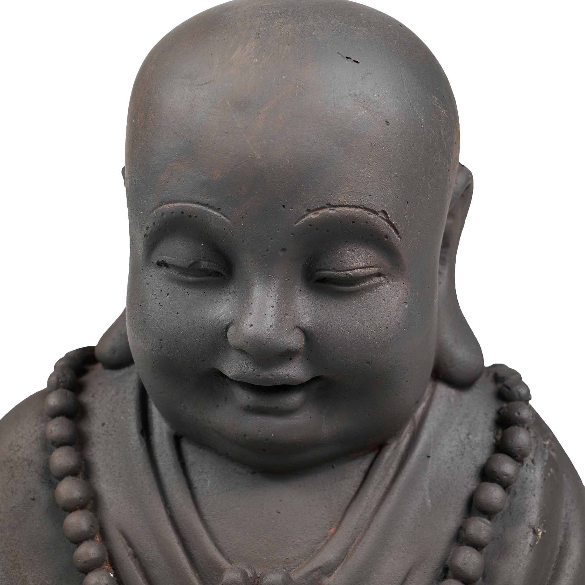 Hi-Line Gift Resin Buddha Sculpture, Black