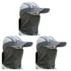 thumbnail image 5 of Eigraketly Unisex Casual a prueba de viento sombrero deportes al aire libre senderismo ciclismo sombreros pantalla cara cuello solapa hombre Type1 NO1, 5 of 6