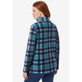 thumbnail image 2 of Woman Within Plus Size Microfleece Quarter-Zip Pullover, 2 of 6