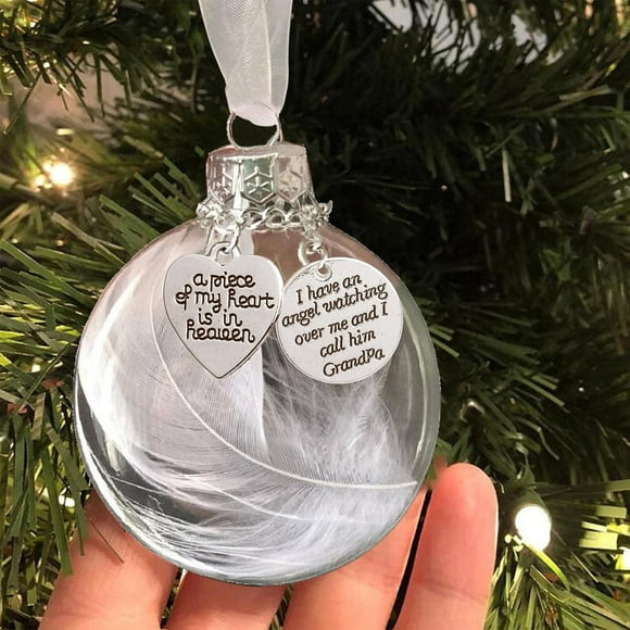 EcoNesxp Grandpa memorial gift for lost loved ones with ribbon and red gift box