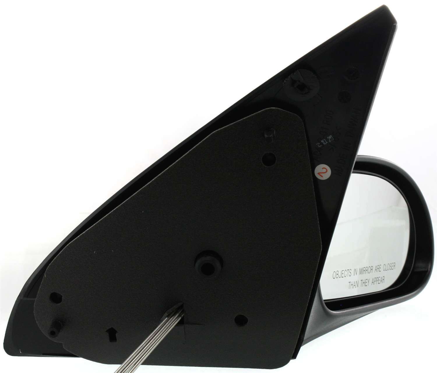 Mirror Compatible With 2000-2002 Ford Focus Right Passenger Side Textured Black Kool-Vue